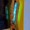 Live Edge Lamp - Small Blue - Image 2