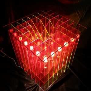Sliceform Cube Table