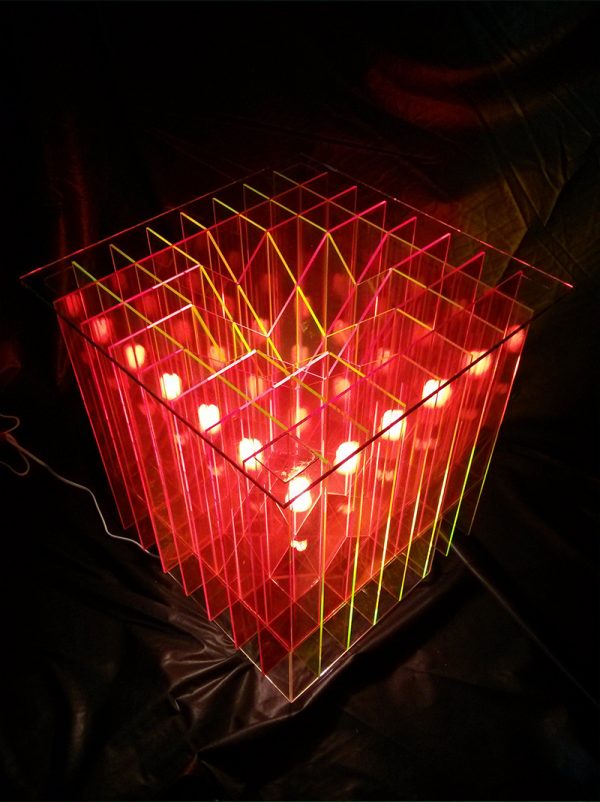 Sliceform Cube Table